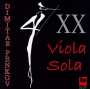 : Dimitar Penkov - XX Viola sola, CD