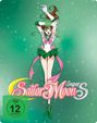 "FSK ab 12 freigegeben" unten links; "Sailor Moon Super S" in stilisiertem Schriftzug, rosa-bekleidete Kriegerin.