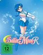 Text: "Sailor Moon R", "FSK ab 12 freigegeben". Illustration eines Mädchens in blau-weißer Uniform mit Sternen.