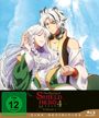 "The Rising of the Shield Hero Season 4 Volume 2". Illustration: Zwei Figuren, eine mit Katzenohren, vor blauem Himmel.