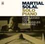 Martial Solal: Solo Piano: Unreleased 1966 Los Angeles Sessions, CD