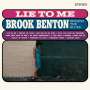 Brook Benton: Lie To Me: Brook Benton Singing The Blues (180g) (Limited Edition), LP