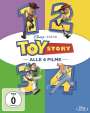 John Lasseter: Toy Story 1-4 (Blu-ray), BR,BR,BR,BR