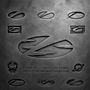 "A State of Trance 25 Years The Official Anthem Collection." Verschiedene Logos und Symbole in Metalloptik.