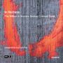 „In Nomine“, „The Witten In Nomine Broken Consort Book“, „ensemble recherche“. Hintergrund: Abstrakte Kunst in Grau und Rot.