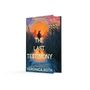 "The New Divergent Series Comes to an Epic Conclusion. The Last Testimony. On sale Feb 2027. Veronica Roth." Hintergrund: Wolken.