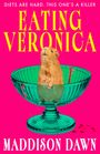 "Diets are hard. This one's a killer. EATING VERONICA. MADDISON DAWN." Ein Meerschweinchen in einer grünen Glasschale.