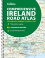 „Collins Comprehensive Ireland Road Atlas“ mit Karten und aktualisierten Informationen. Enthält Karten des Wild Atlantic Way.