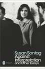 Susan Sontag: Against Interpretation and Other Essays, Buch