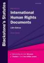 Alison Bisset: Blackstone's International Human Rights Documents, Buch