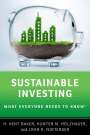 H. Kent Baker: Sustainable Investing, Buch