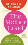 Text: "Cover to be revealed, The Mother Load, Dr Punam Krishan". Gelber Hintergrund mit DK Logo.