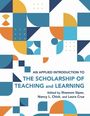 Titel: "An Applied Introduction to The Scholarship of Teaching and Learning". Bunte geometrische Formen im Hintergrund.