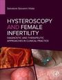 Titel: "HYSTEROSCOPY AND FEMALE INFERTILITY". Untertitel: "DIAGNOSTIC AND THERAPEUTIC APPROACHES IN CLINICAL PRACTICE". Fotos darunter.

