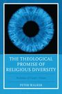 "The Theological Promise of Religious Diversity", "Nicholas of Cusa's Vision", "Peter Walker". Blaues, irisartiges Muster.