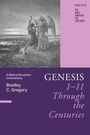 Links: "A Biblical Reception Commentary. Bradley C. Gregory". Rechts: "GENESIS 1-11 Through the Centuries". Oben Illustration: Ein Engel ringt mit einer Person.