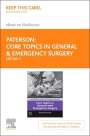 : Core Topics in General & Emergency Surgery - Elsevier E-Book on Vitalsource (Retail Access Card): A Companion to Specialist Surgical Practice, Buch