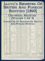 Committee Of Register: Lloyd's Register of British and Foreign Shipping [1890], Buch