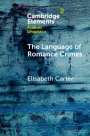 Elisabeth Carter: The Language of Romance Crimes, Buch