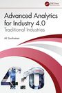 Buchtitel: Advanced Analytics for Industry 4.0. Autor: Ali Soofastaei. Bild von Roboterarm und Zahl 4.0 in Blau und Rot.
