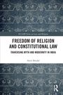 "Freedom of Religion and Constitutional Law" von Amit Bindal. Blaues Muster mit dekorativen Blumenmotiven.