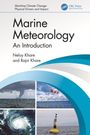 Texte: "Marine Meteorology: An Introduction", "Neloy Khare and Rajni Khare". Vier Bilder: Wolken, Boje, Wirbelsturm, Wasser.
