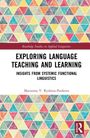 "EXPLORING LANGUAGE TEACHING AND LEARNING" von Marianna V. Ryshina-Pankova. Buntes Dreiecksmuster als Hintergrund.