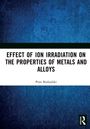Titel: "Effect of Ion Irradiation on the Properties of Metals and Alloys". Autor: Piotr Budzyński. Hintergrund: Blau, logo.
