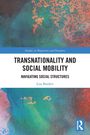 "Transnationality and Social Mobility" von Lisa Bonfert. Aquarellartige, bunte Textur mit Blau, Rot und Orange. Routledge-Logo.