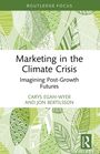 „Marketing in the Climate Crisis“, Autoren: Carys Egan-Wyer, Jon Bertilsson. Grüne Blätter-Muster auf weißem Hintergrund.
