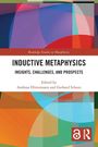 „Inductive Metaphysics: Insights, Challenges, and Prospects“ von Andreas Hüttemann und Gerhard Schurz. Bunte geometrische Formen.