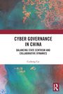 "Cyber Governance in China: Balancing State Centrism and Collaborative Dynamics" von Cuihong Cai. Abstrakte Farbgestaltung.