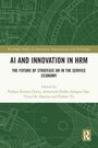 AI AND INNOVATION IN HRM: THE FUTURE OF STRATEGIC HR IN THE SERVICE ECONOMY. Grüner Hintergrund mit technischen Zeichnungen.