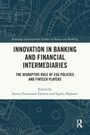 "Innovation in Banking and Financial Intermediaries" von Enrico Fioravante Geretto und Egidio Palmieri. Tech-Design im Hintergrund.