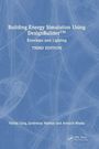 "Building Energy Simulation Using DesignBuilder™: Envelope and Lighting, THIRD EDITION" von Vishal Garg, Jyotirmay Mathur, Aviruch Bhatia. Blaues Cover mit abstraktem Muster.