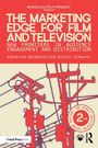 "The Marketing Edge for Film and Television" als Titel mit komplexer Netzgrafik im Hintergrund, rote und gelbe Töne.