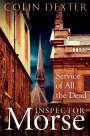 Colin Dexter: Service of All the Dead, Buch