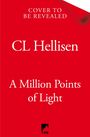 Text: "Cover to Be Revealed", "CL Hellisen", "A Million Points of Light". Roter Hintergrund, TOR-Logo unten.