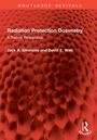 "Radiation Protection Dosimetry: A Radical Reappraisal" von Jack A. Simmons und David E. Watt. Hintergrund: rote Textur.