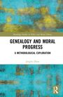„GENEALOGY AND MORAL PROGRESS: A METHODOLOGICAL EXPLORATION“ von Jinglin Zhou. Abstrakte Malerei in Blau und Gelb.