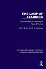 Titel: "THE LAMP OF LEARNING". Autoren: W. H. Brock und A. J. Meadows. Dunkelblauer Hintergrund. Logo von Routledge unten.