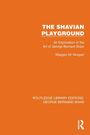 THE SHAVIAN PLAYGROUND. An Exploration of the Art of George Bernard Shaw. Margery M. Morgan. Orange Hintergrund.