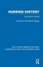 "NURSING HISTORY" oben in Weiß. "The State of the Art" und "Edited by Christopher Maggs" darunter. Blaues Cover. Logo rechts unten.