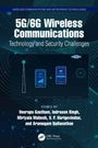 5G/6G Wireless Communications: Technology and Security Challenges. Herausgeber: Veerapu Goutham, et al. Oben Grafiken von Funktürmen.