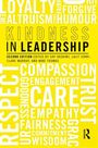 "Kindness in Leadership" steht im Zentrum. Schlagwörter wie "Respect", "Compassion", "Trust" umrahmen es auf gelbem Hintergrund.