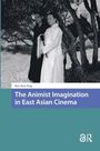 „The Animist Imagination in East Asian Cinema“ von Pao-chen Tang. Zwei Personen in traditioneller Kleidung unter Bäumen.