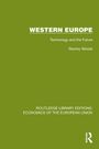 "Western Europe: Technology and the Future" von Stanley Woods; grüner Hintergrund, schlichtes Design.