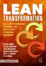 "Lean Transformation: How to Drive Breakthrough Performance..." Autoren: Michael Ballé, Nicolas Chartier und andere. Drei farbige Pfeile.