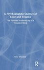"A Psychoanalytic Quintet of Exile and Trauma" steht oben. Darunter: "The Fictional Authenticity of a Troubled Mind." Autor: Rony Alfandary. Ein abstrakter blauer Hintergrund ist erkennbar. 