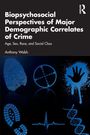 Text: "Biopsychosocial Perspectives of Major Demographic Correlates of Crime: Age, Sex, Race, and Social Class" von Anthony Walsh.  
Abbildungen: Grafiken mit Handabdruck, Zielscheibe, DNA-Strang.